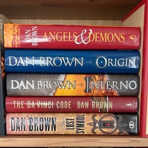 Dan Brown Books x 5